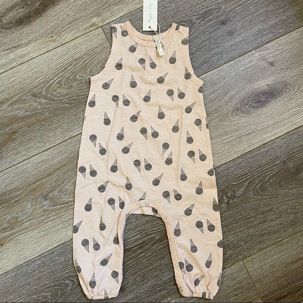 NWT Rylee + Cru ice cream jumpsuit 6-12m